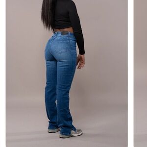 Fit jeans straight leg in azure blue